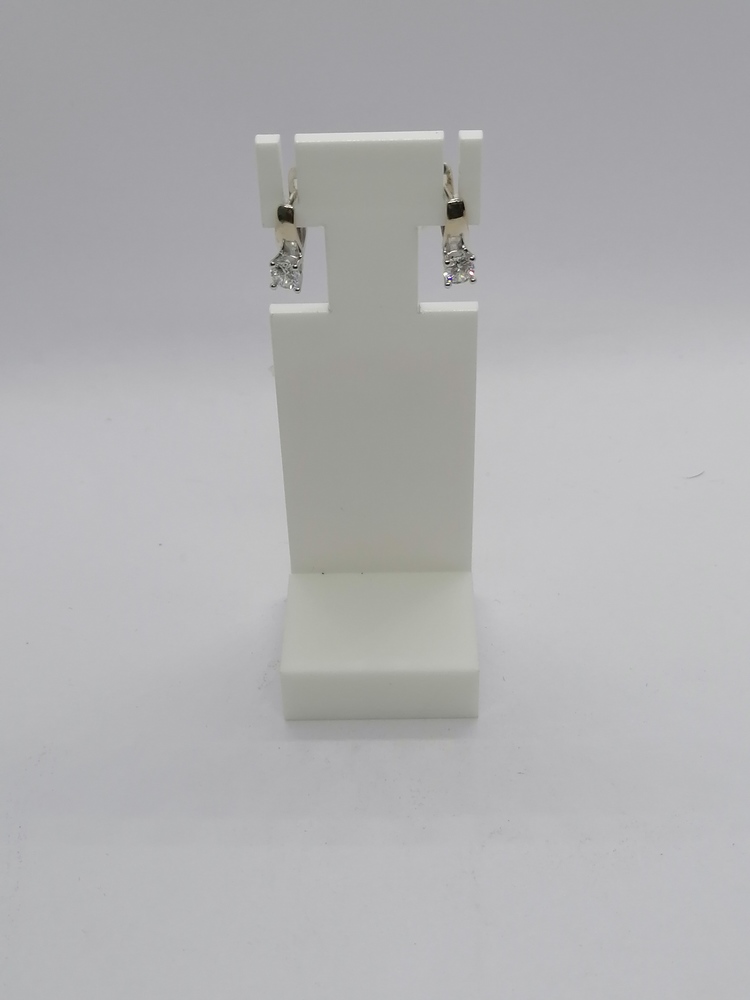 СЕРЬГИ С КАМНЕМ (Au 585)