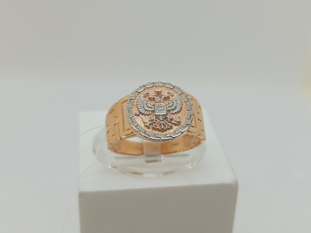 КОЛЬЦО ПЕЧАТКА без камня (Au 585)