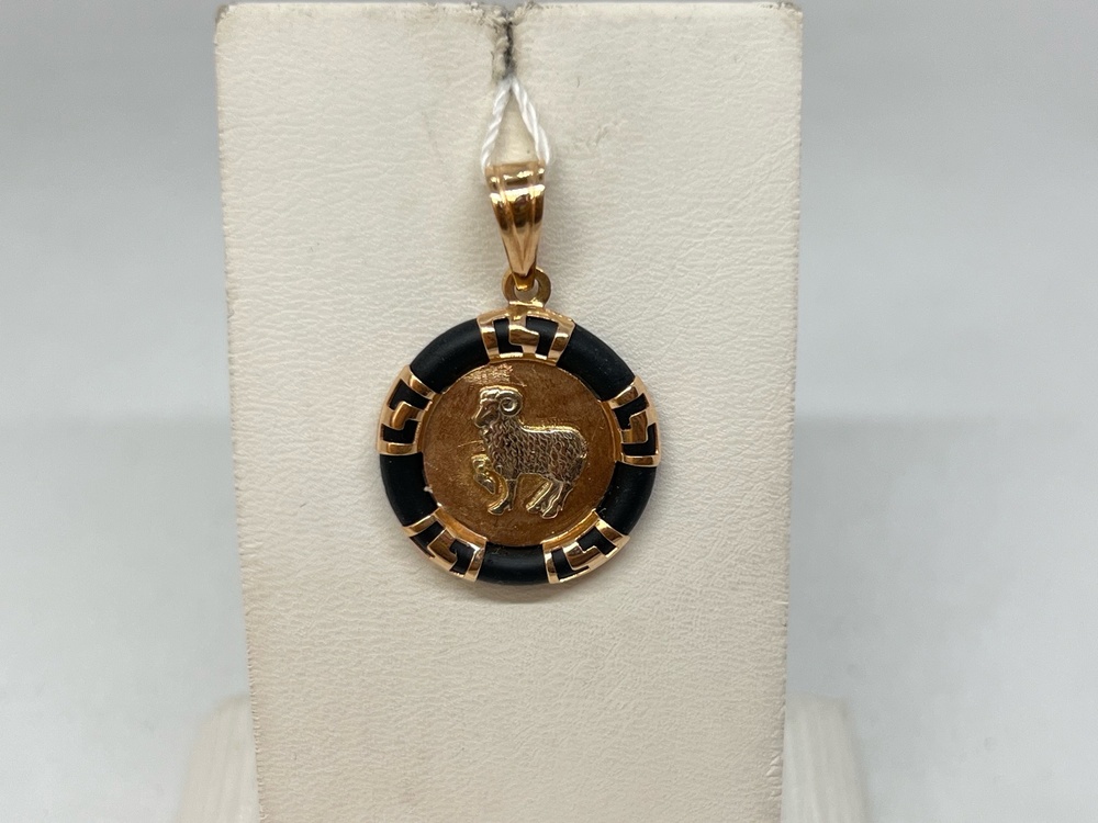 ПОДВЕСКА ЗНАК ЗОДИАКА каучук (Au 585)