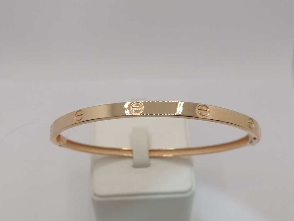 7702517 БРАСЛЕТ ЖЕСТКИЙ без камня (Au 585)