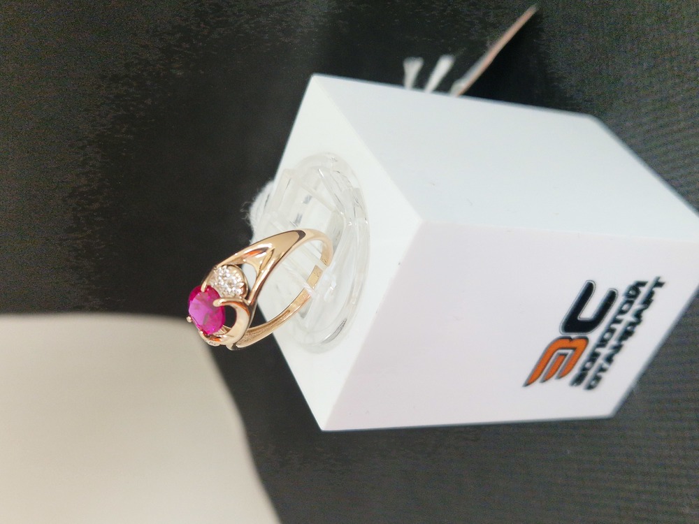 КОЛКМИ585 КОЛЬЦО С КАМНЯМИ (Au 585)