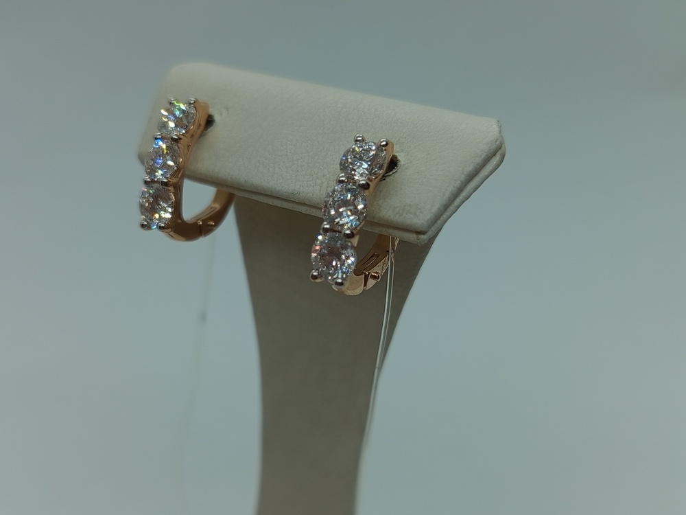 СЕРЬГИ БРИЛЛИАНТ (Au 585)