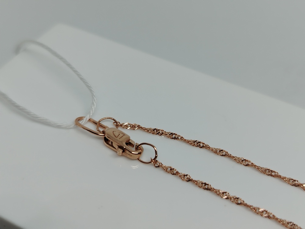 ЦЛСИ375 ЦЕПЬ ПОЛНОВЕСНАЯ Сингапур (Au 375)