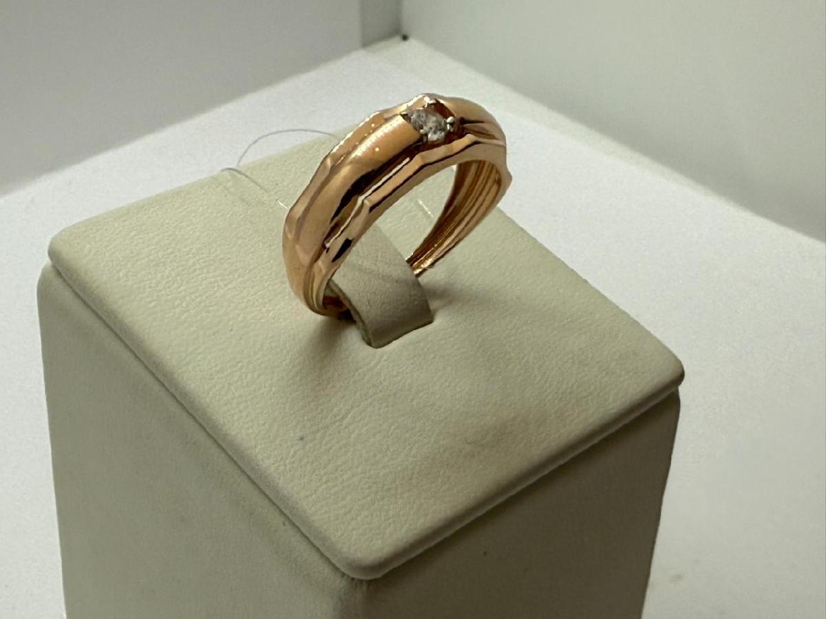 КОЛЬЦО С КАМНЕМ (Au 585)