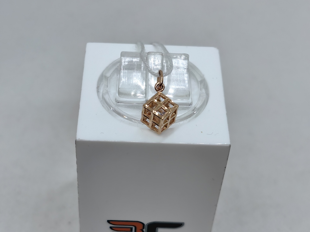 ПОДКМ585 ПОДВЕСКА С КАМНЕМ (Au 585)