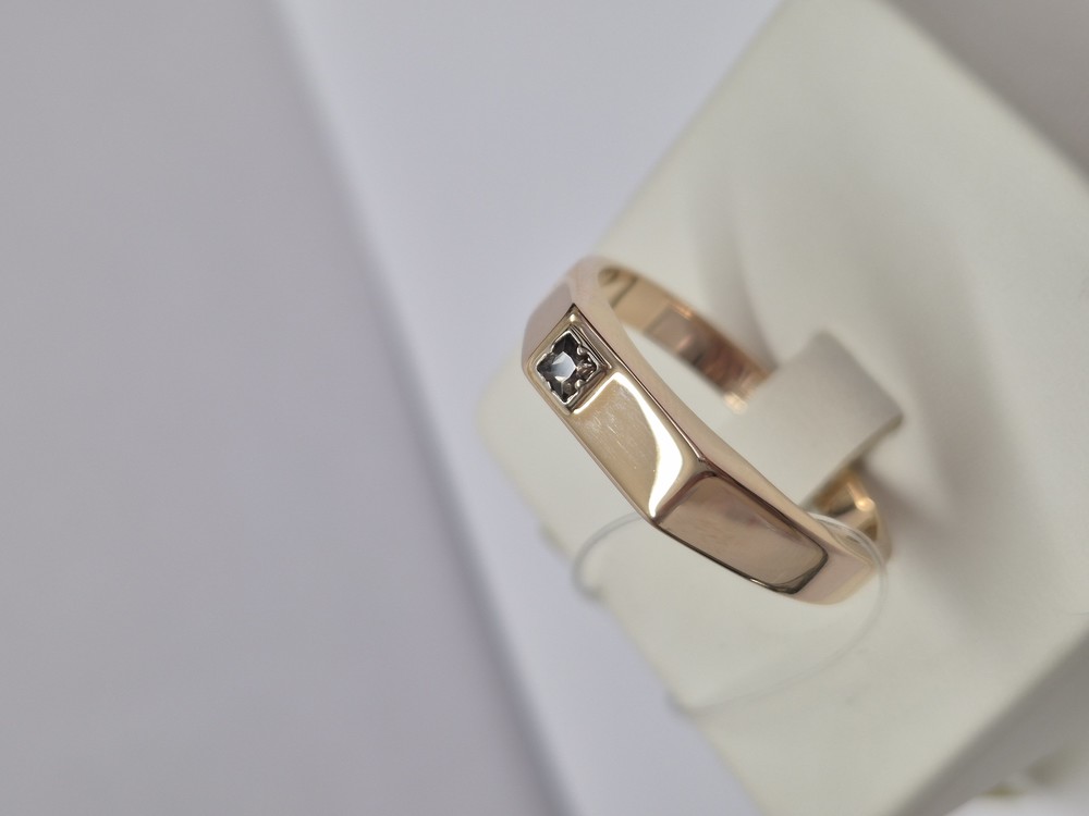 КОЛЬЦО ПЕЧАТКА с камнем (Au 585)