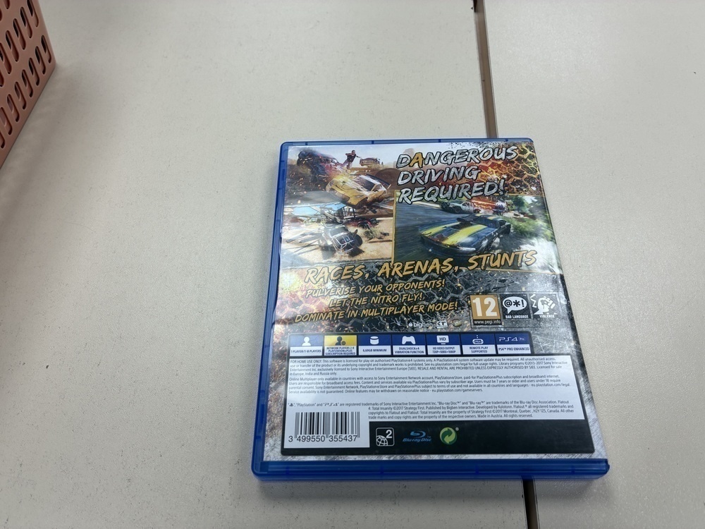 Игра PlayStation 4 Flatout 4 Total Insanity