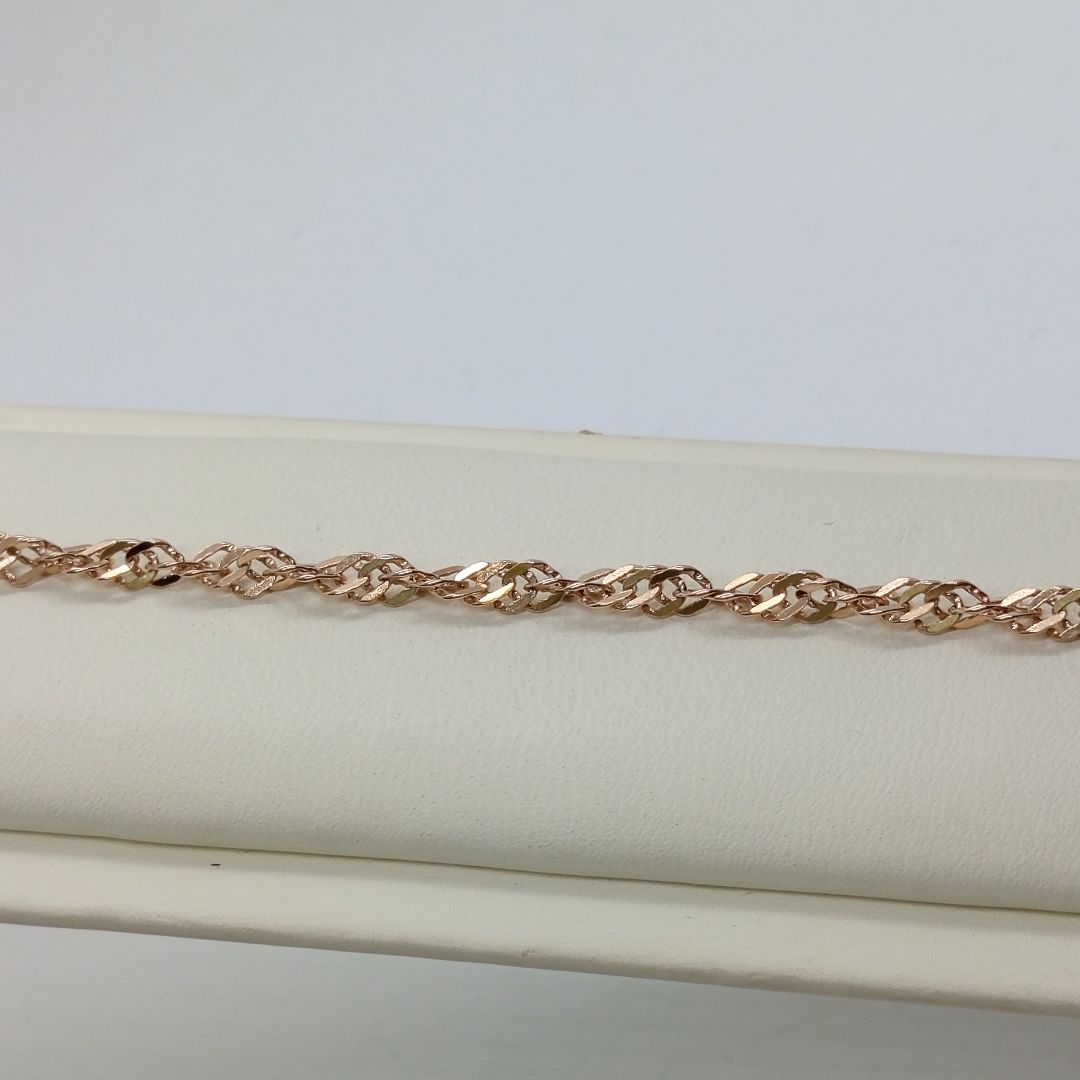 БРАСЛЕТ ПОЛНОВЕСНЫЙ Сингапур Au 585