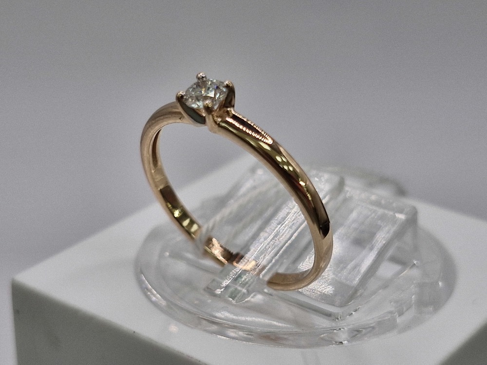 КОЛЬЦО БРИЛЛИАНТ Au 585