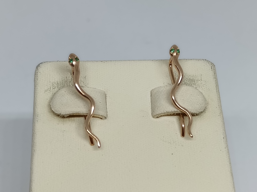 СЕРЬГИ КАФФЫ (Au 585)