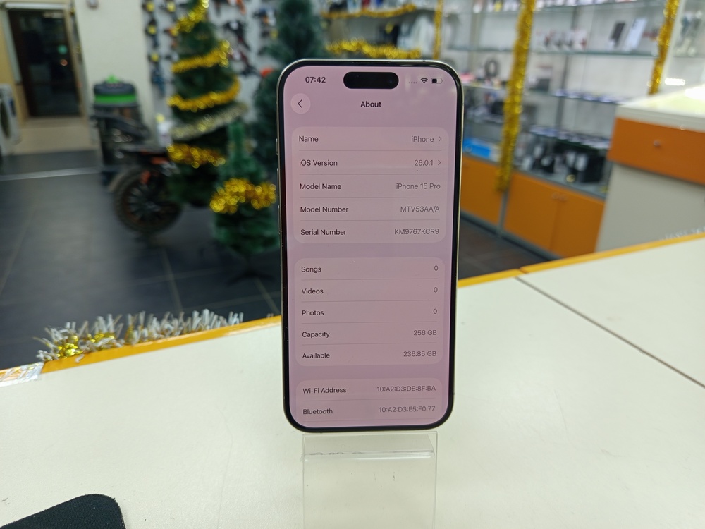 Смартфон Apple Iphone 15 Pro 256Gb