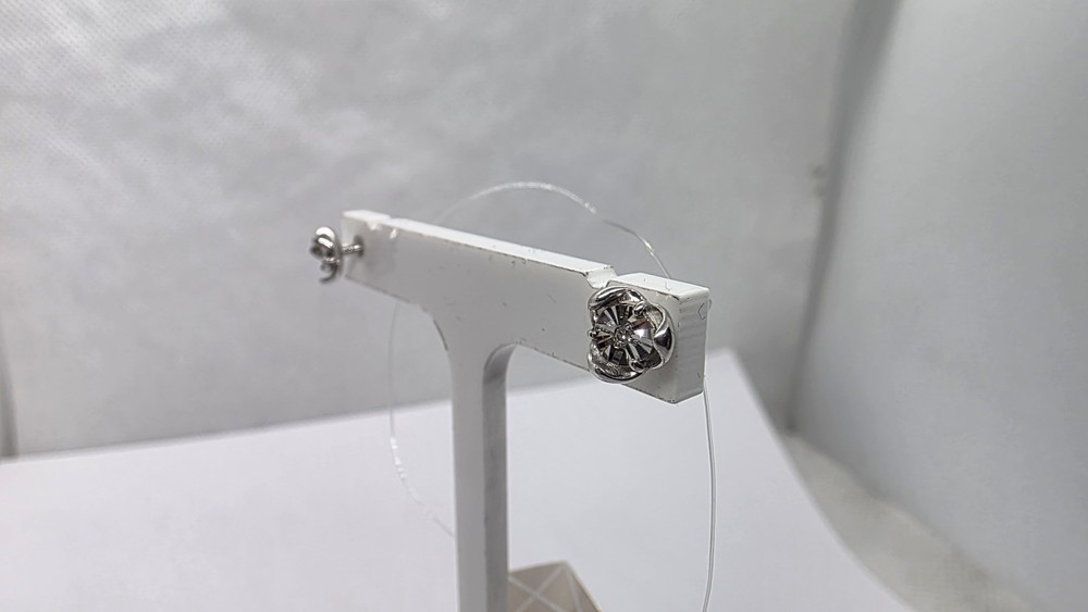 СЕРЬГИ БРИЛЛИАНТ (Ag 925)