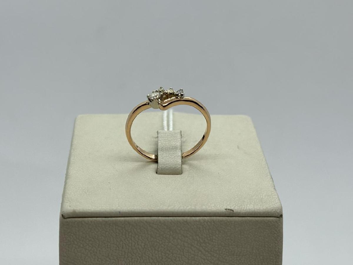 КОЛЬЦО БРИЛЛИАНТ Au 585