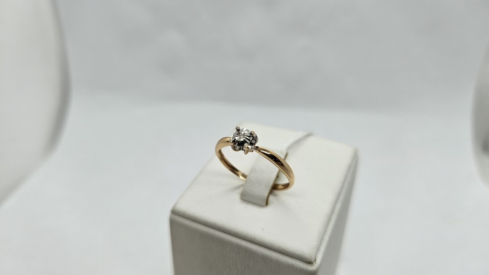 КОЛЬЦО БРИЛЛИАНТ Au 585