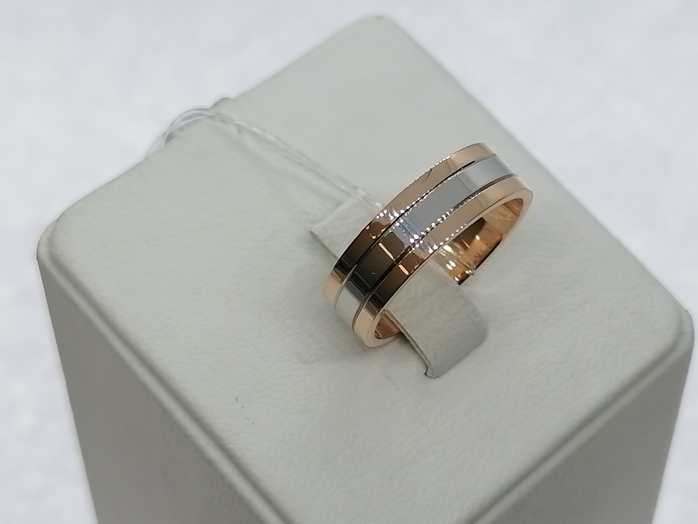 КОЛЬЦО ОБРУЧАЛЬНОЕ без камня (Au 585)