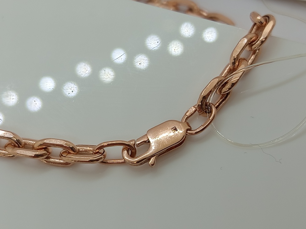 620715025 БРАСЛЕТ ПУСТОТЕЛЫЙ Якорное (Au 585)