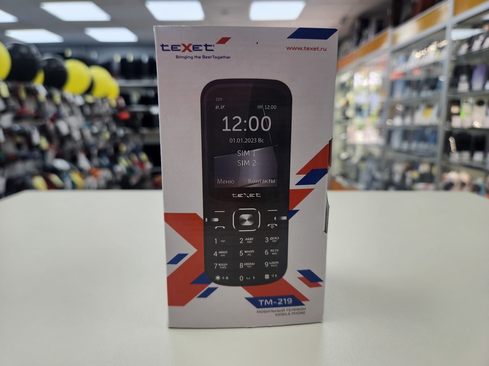 Мобильный телефон Texet TM-219