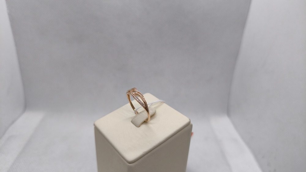 КОЛКМИ585 КОЛЬЦО С КАМНЯМИ (Au 585)