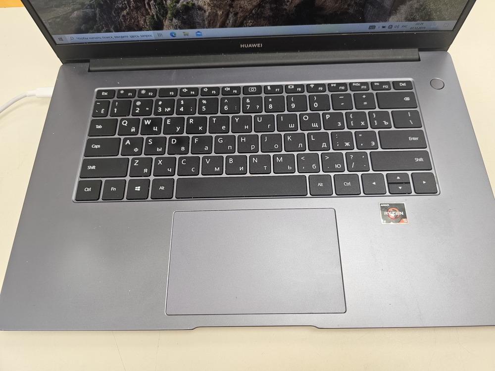 Ноутбук Huawei Huawei MateBook D 15; Ryzen 5 3500U, Radeon Vega 8, 8 Гб, Нет, 120 Гб