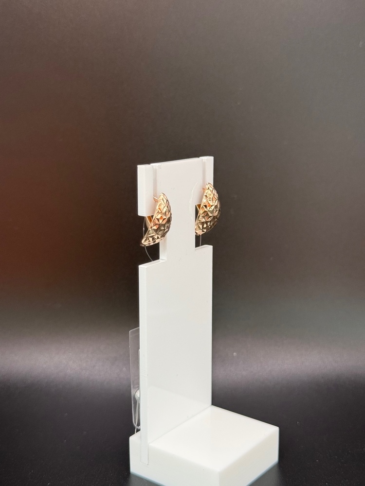 СЕРЬГИ БЕЗ КАМНЯ (Au 585)