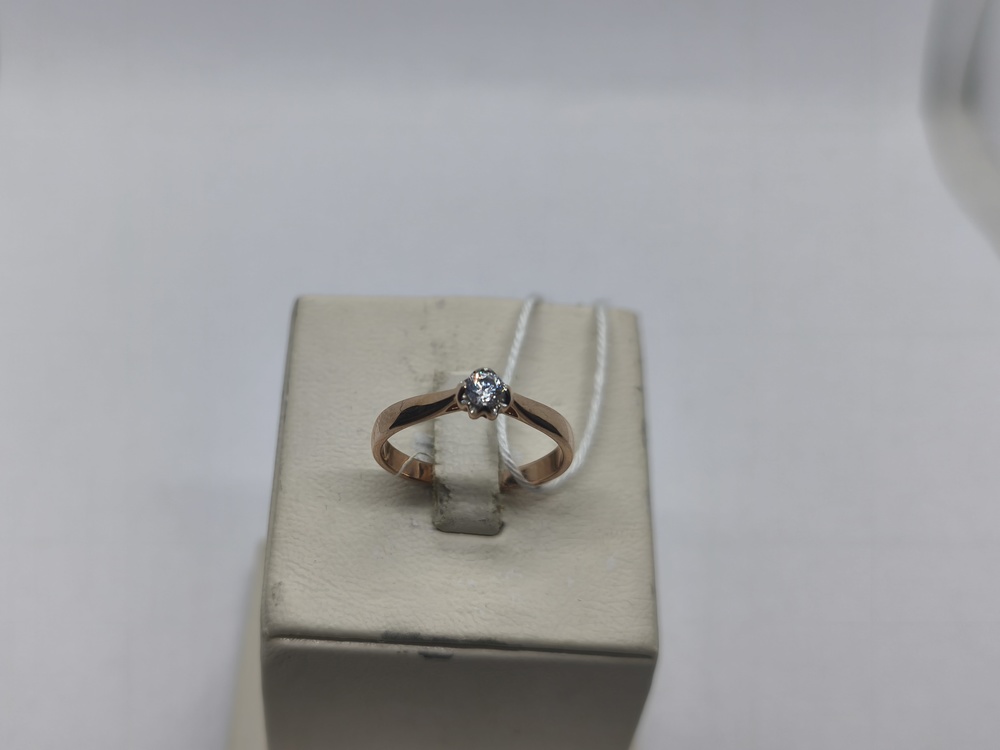 КОЛЬЦО С КАМНЕМ (Au 585)