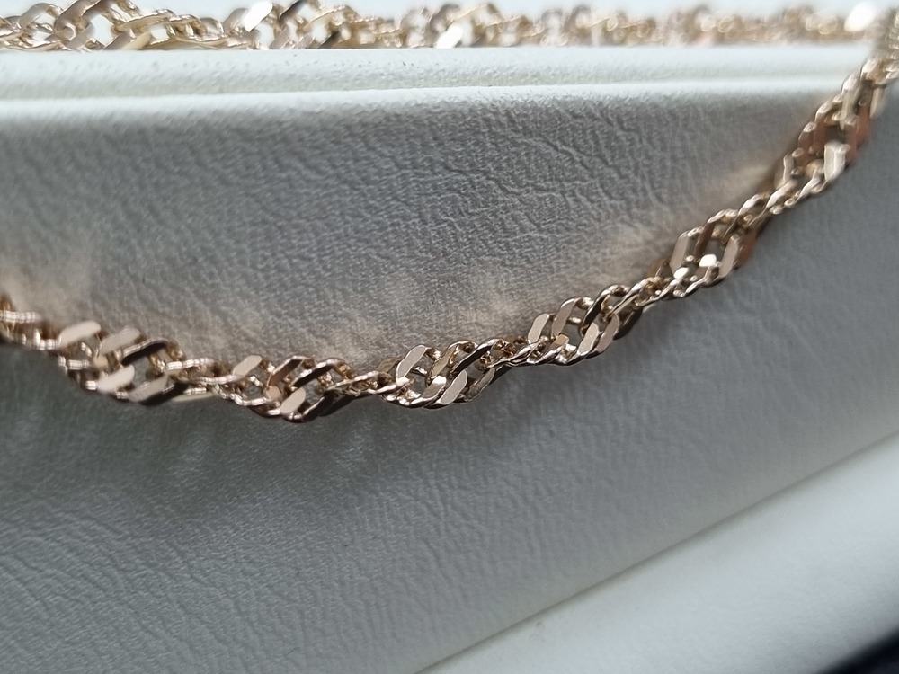 ЦЛСИ585 ЦЕПЬ ПОЛНОВЕСНАЯ Сингапур (Au 585)