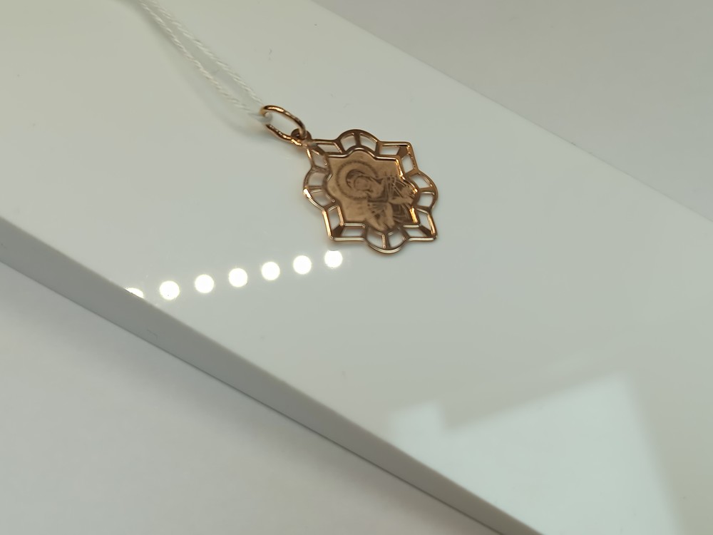 ПОДИБК585 ПОДВЕСКА ИКОНА БЕЗ КАМНЯ (Au 585)