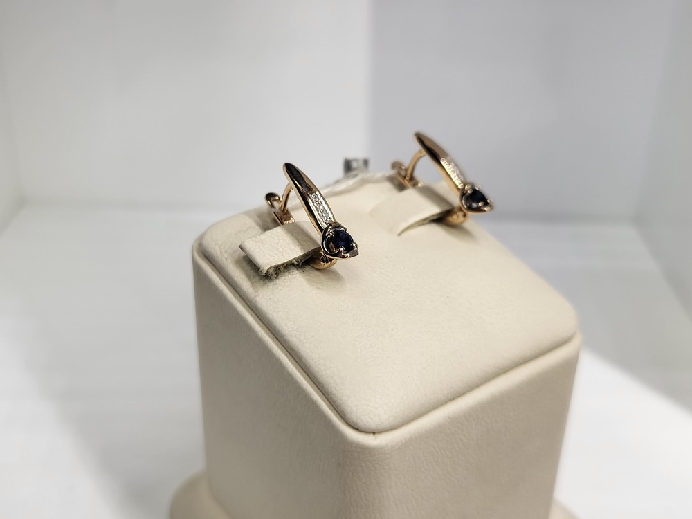 СЕРЬГИ БРИЛЛИАНТ (Au 585)