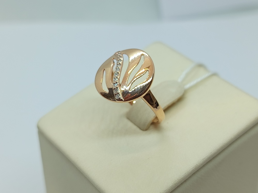 КОЛКМИ585 КОЛЬЦО С КАМНЯМИ (Au 585)