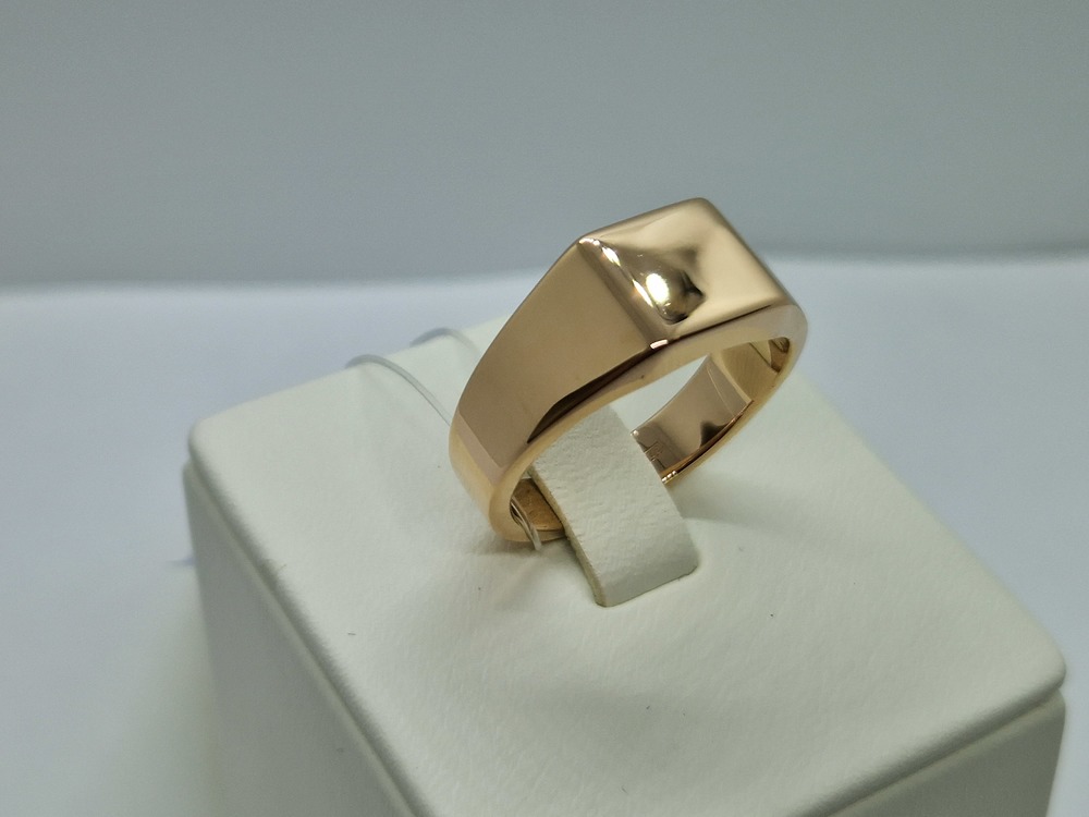 01-0061 КОЛЬЦО ПЕЧАТКА без камня (Au 585)