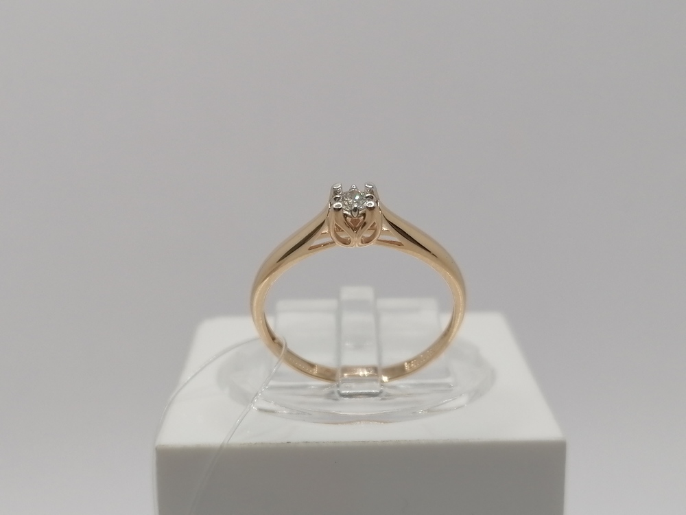 КОЛЬЦО БРИЛЛИАНТ (Au 585)