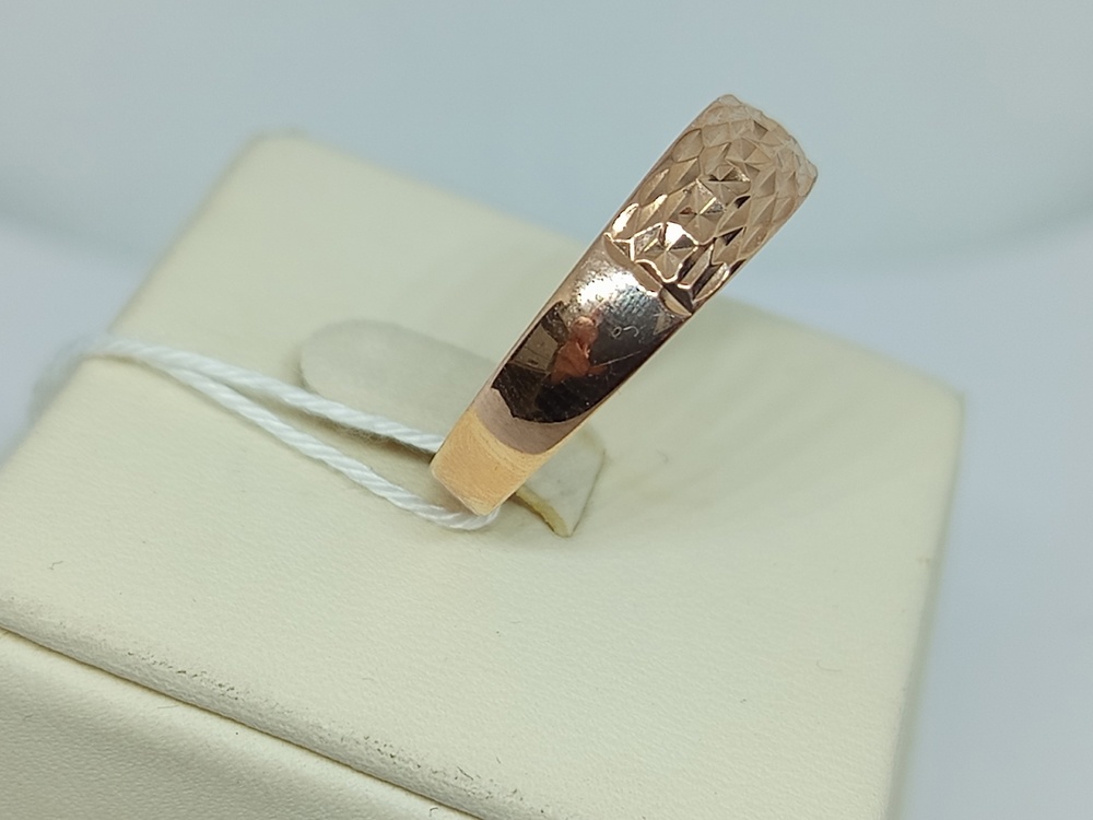 КОЛБКМ375 КОЛЬЦО БЕЗ КАМНЯ (Au 375)