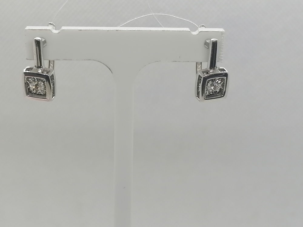 02-12-5704-11-00-1 СЕРЬГИ БРИЛЛИАНТ (Au 585)