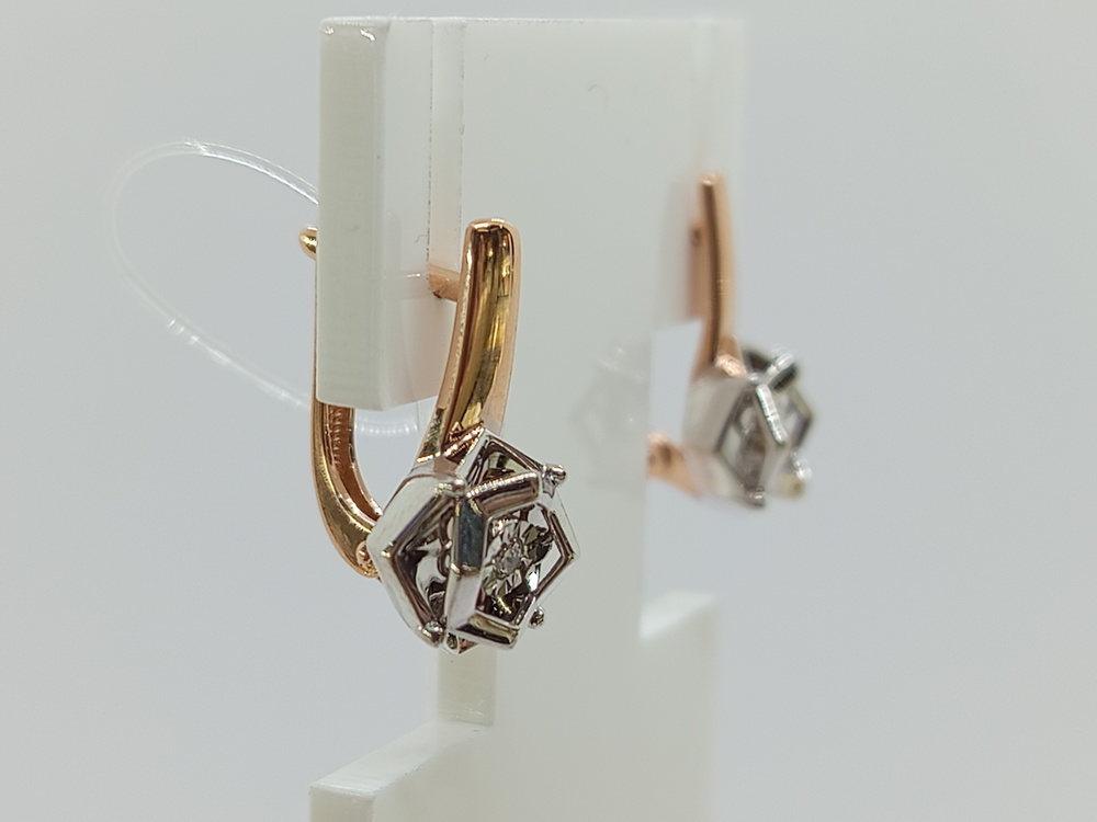 СЕРЬГИ БРИЛЛИАНТ (Au 585)