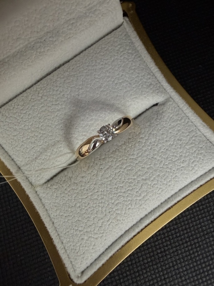 КОЛЬЦО С КАМНЕМ (Au 585)