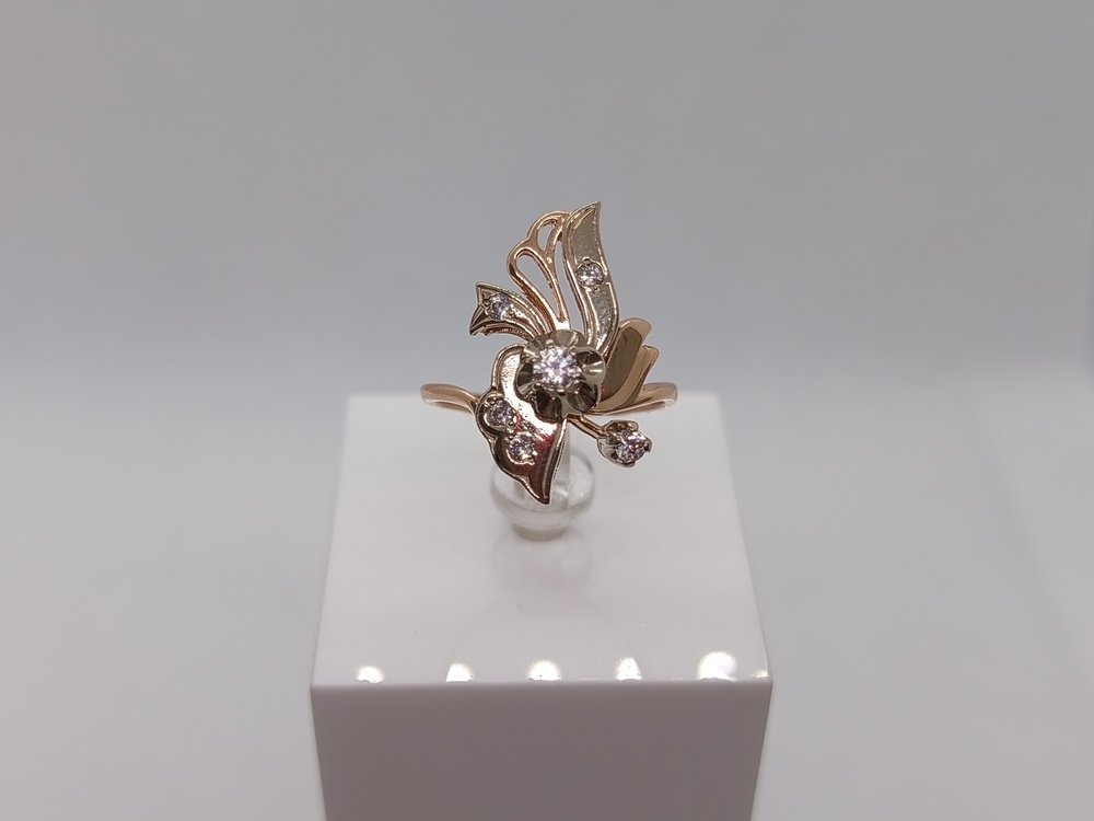 КОЛКМИ585 КОЛЬЦО С КАМНЯМИ (Au 585) КОЛКМИ585 КОЛЬЦО С КАМНЯМИ (Au 585)