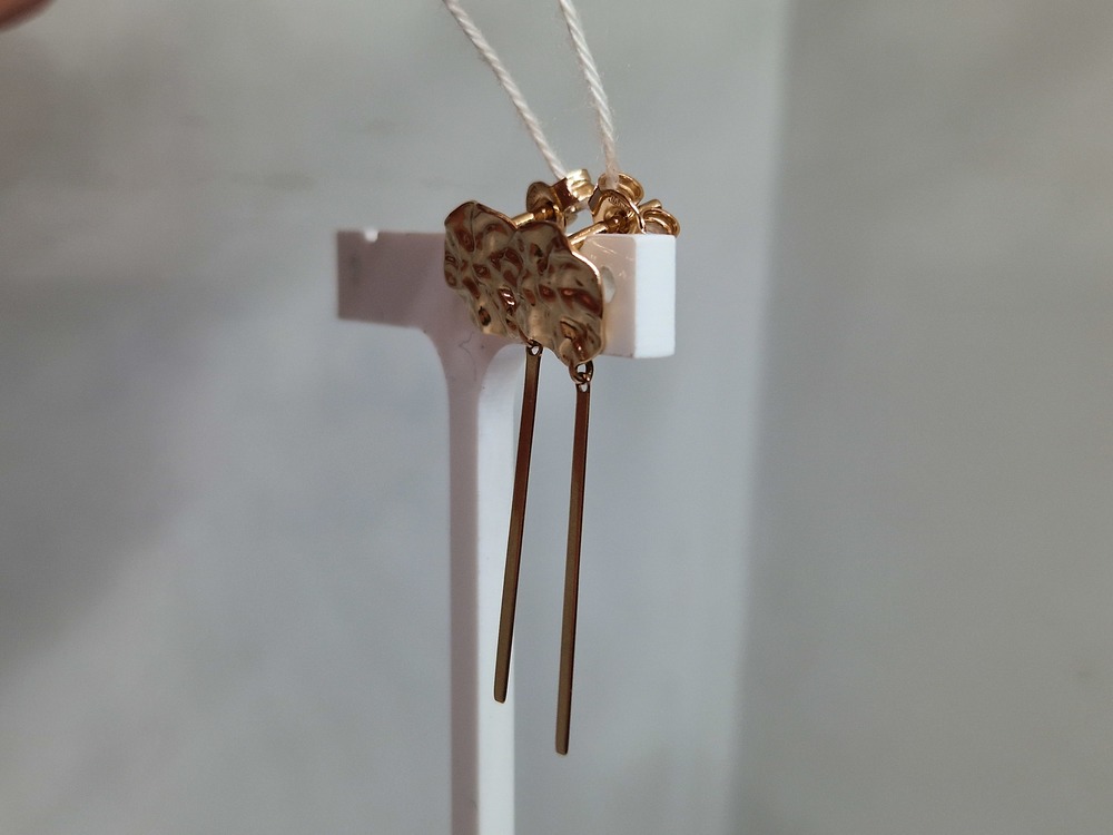 СГВЗ585 СЕРЬГИ ГВОЗДИКИ (Au 585)