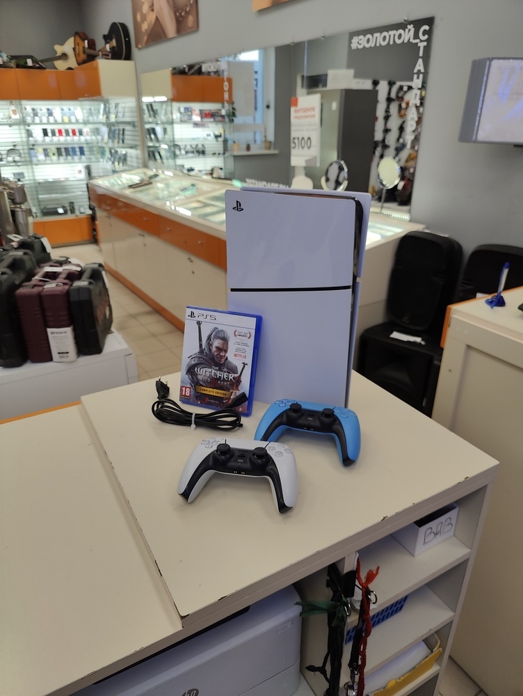 Игровая приставка PlayStation 5 Slim 1TB (С дисководом)