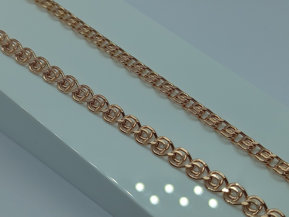 ЦЕПЬ ПУСТОТЕЛАЯ Лав (Au 585)