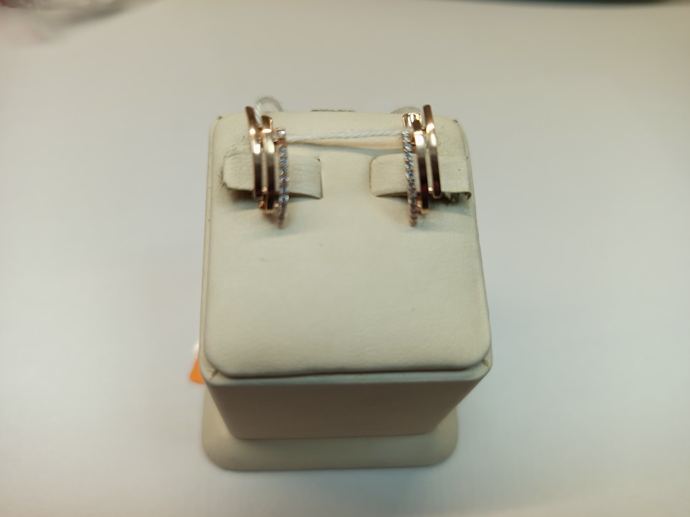 СЕРЬГИ С КАМНЯМИ (Au 375)