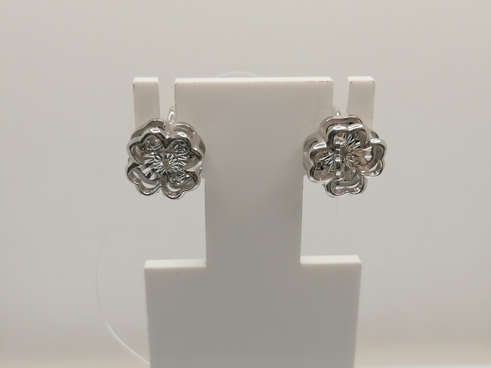 СЕРЬГИ ПУСЕТЫ Бриллиант (Au 585)