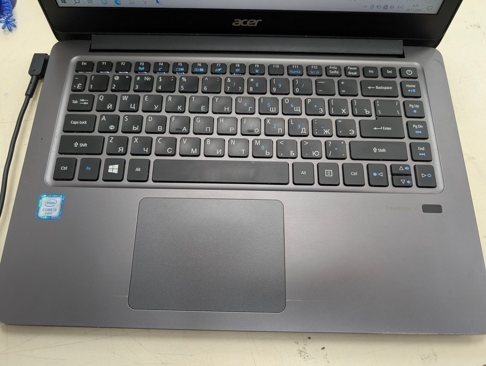 Ноутбук Acer N16P5; Core i3-6100U, Intel HD Graphics 520, 4 Гб, 128 Гб, Нет