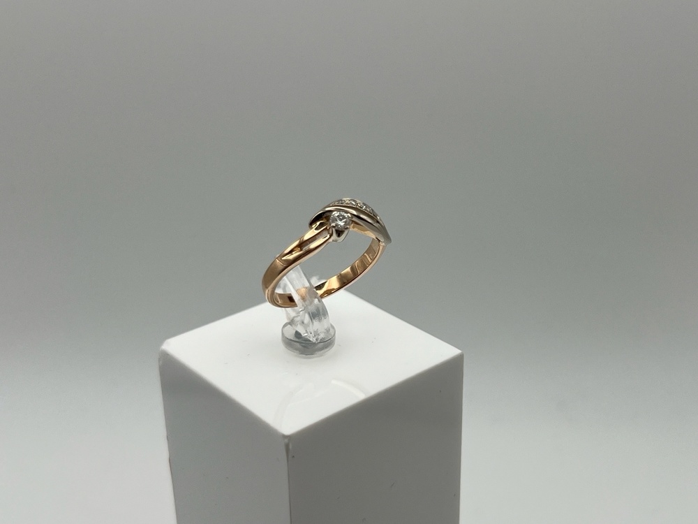 КОЛЬЦО БРИЛЛИАНТ Au 585