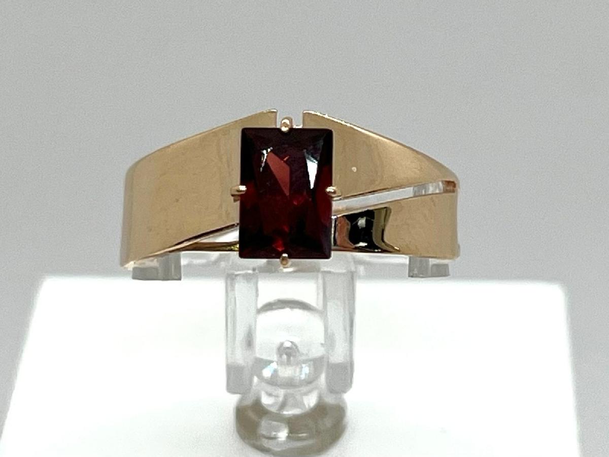 КОЛЬЦО ГРАНАТ (Au 585)