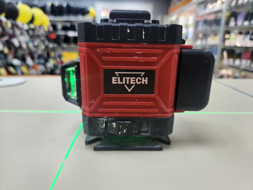 Нивелир Elitech ПЛ 12Л ЗЕЛ