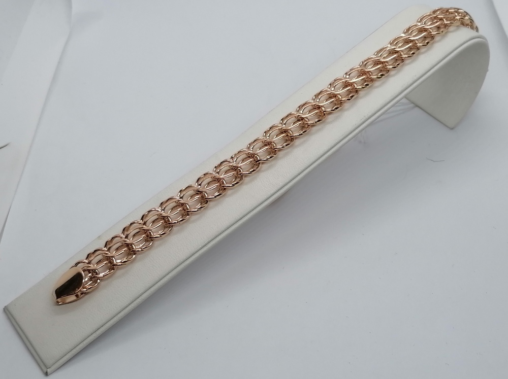 БРАСЛЕТ ПОЛНОВЕСНЫЙ Итальянка Au 585