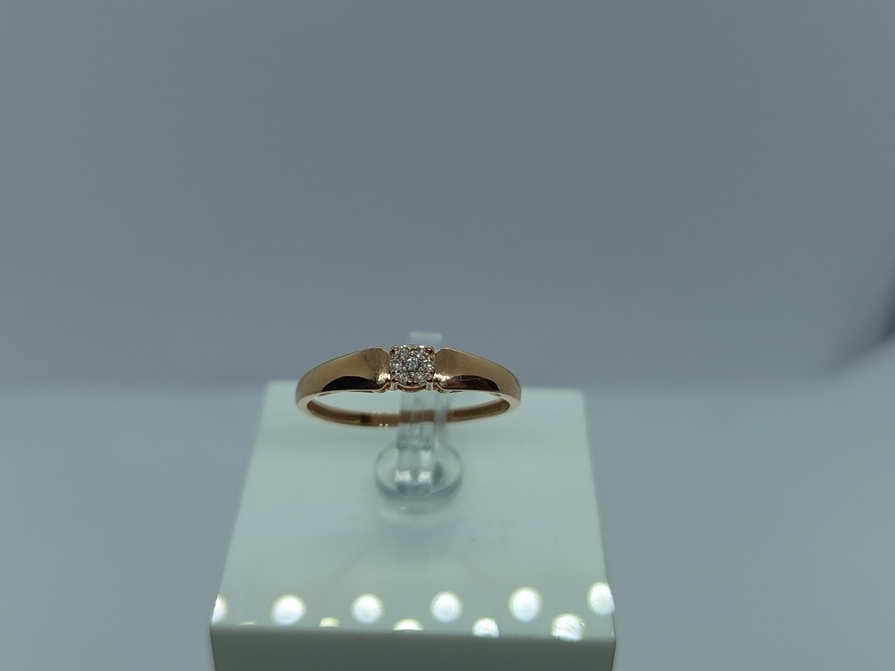 КОЛЬЦО БРИЛЛИАНТ Au 585