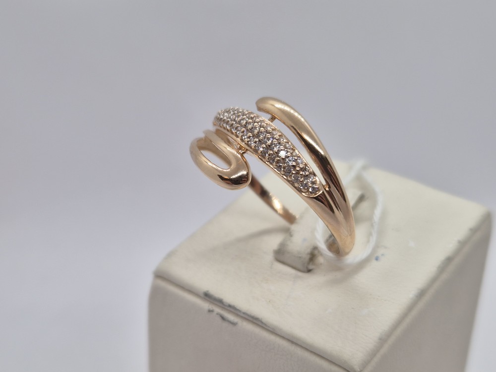 КОЛКМИ585 КОЛЬЦО С КАМНЯМИ (Au 585)