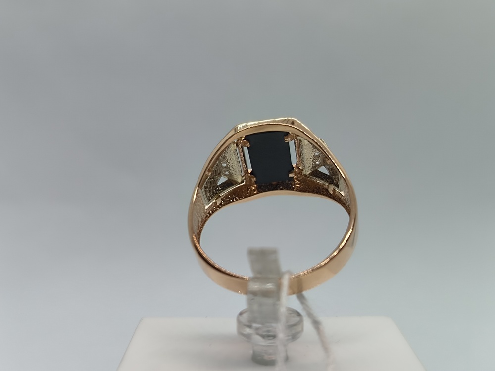 ПЕЧАТКА С КАМНЯМИ (Au 585)