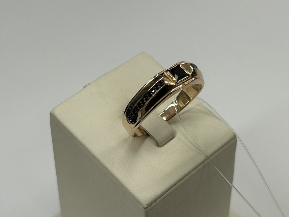 018408 КОЛЬЦО С КАМНЯМИ (Au 585)